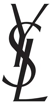 Logo monogramme Yves Saint Laurent